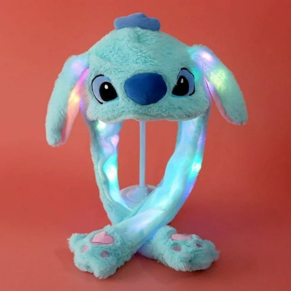 **HOST PICK** Stitch Hat Lights Up Ears Move